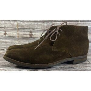 Crockett & Jones Tetbury Suede Chukka Boots Size UK 8.5 E / US 9.5 color brown